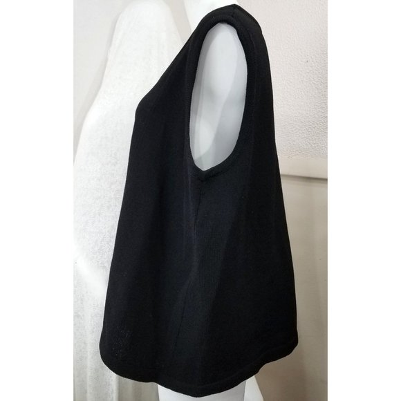 Michael Collection Jacket Skirt Top Tank 3 PC Plus 3X Black Brown Business Dress - Picture 9 of 9